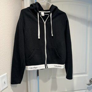 Calvin Klein black zip jacket black